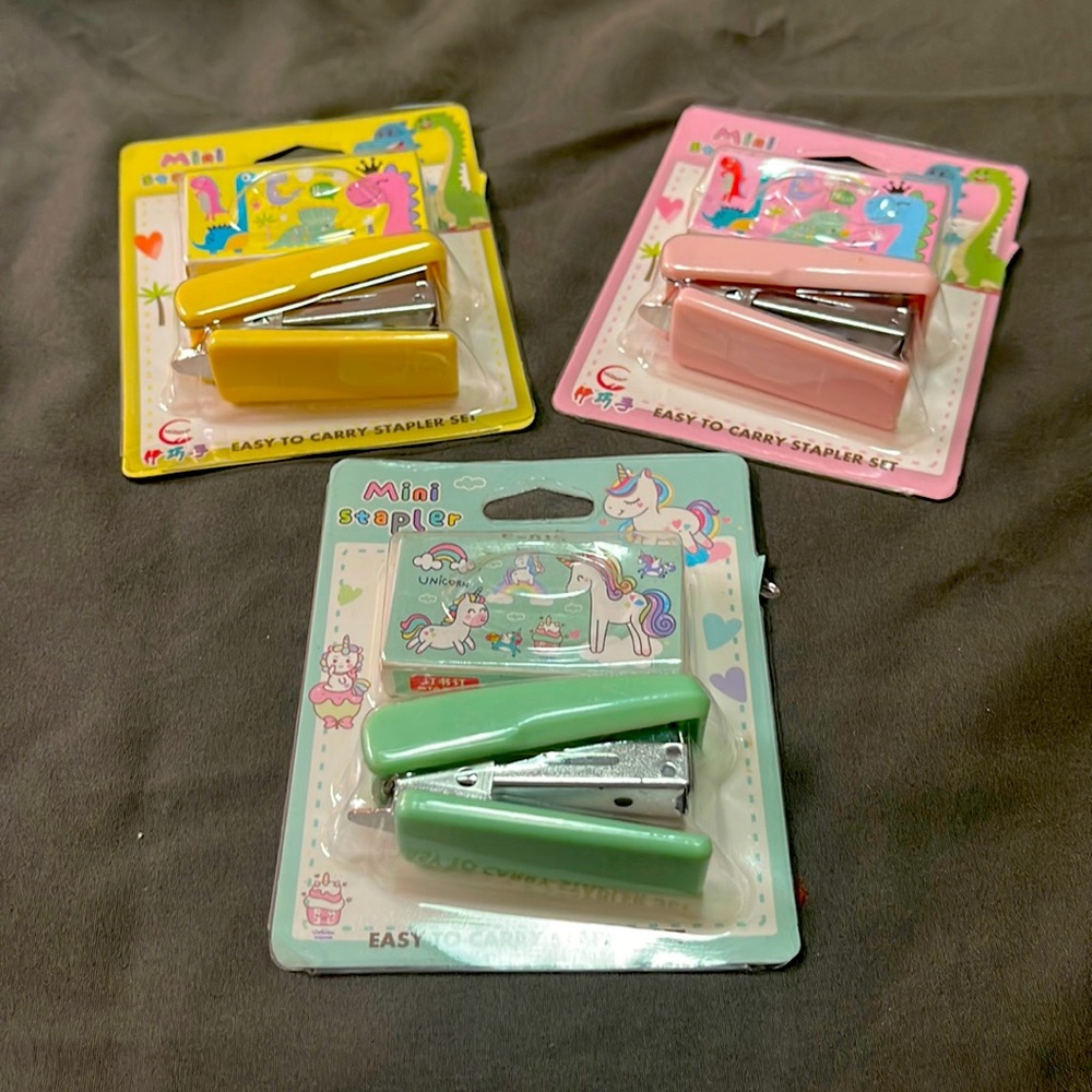 Stapler set!